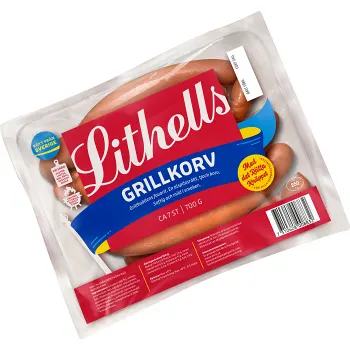 Grillkorv 700g Lithells.