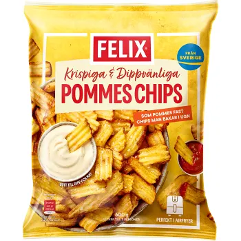 Pommes chips 600g Felix.