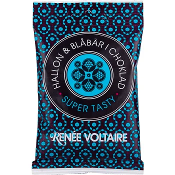 Hallon &amp; Blåbär I Choklad 55g Renée Voltaire.