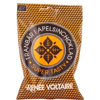 Tranbär I Apelsinchoklad 50g Renée Voltaire.