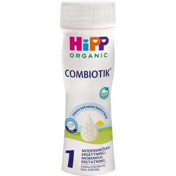 Modersmjölksersättning Combiotik 1 drf 0M 200ml Hipp.