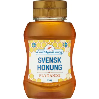 Flytande Svensk Honung 250g Svensk Landskaps Honung.