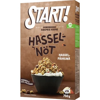 Hasselnöt 750g Start.