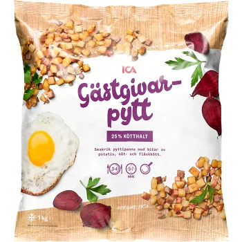 Gästgivarpytt 1kg ICA.