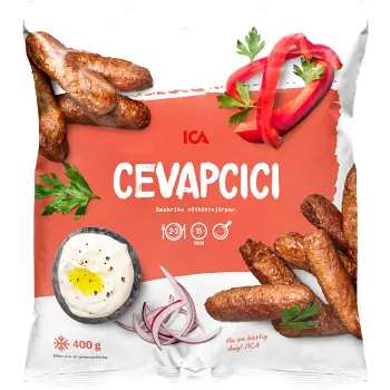 Cevapcici Fryst 400g ICA.
