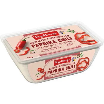 Potatissallad Paprika &amp; Chili 750g Rydbergs.