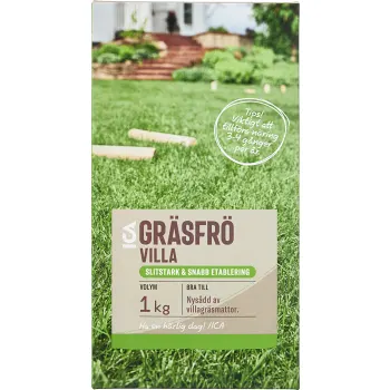 Gräsfrö Villa 1kg ICA Garden.