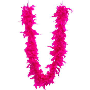 Fjäderboa 150 cm Cerise 1p Festive.