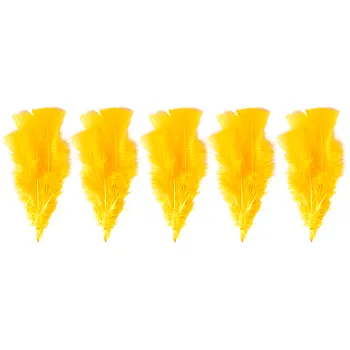 Påskfjäder Gul 5-pack Festive.
