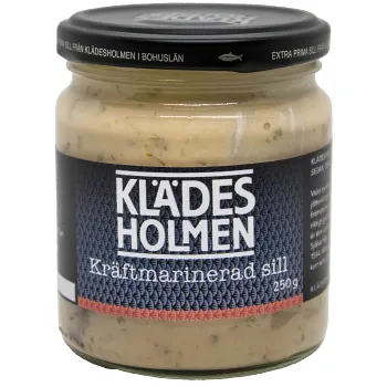 Kräftmarinerad Sill 250g Klädesholmen.