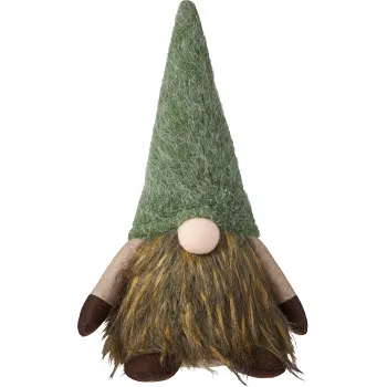 Tomte Rune Grön 33 cm ICA.