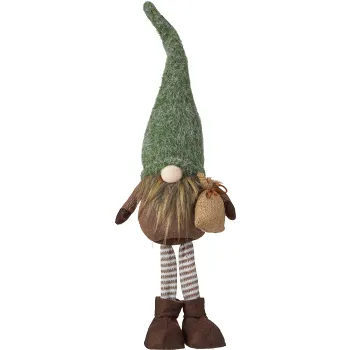 Tomte Knut Grön 50 cm ICA.