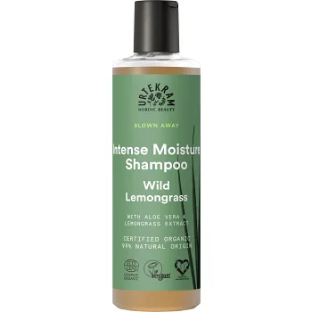 Schampo Intense Moisture Wild Lemongrass 250ml Urtekram.