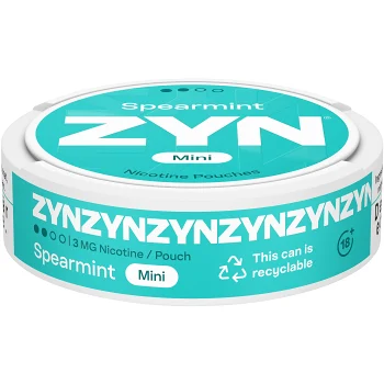 Spearmint Mini S2 8 Gram Zyn.
