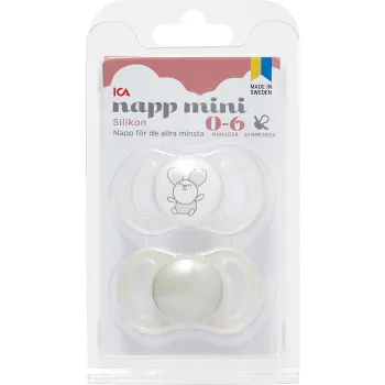 Napp Mini Silikon Mus 2-p ICA.