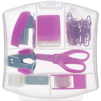 Skrivbordsset Mini Lila.