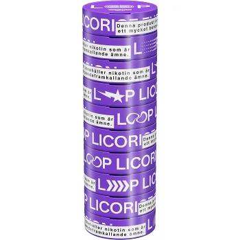 Loop Licorice Fusion Strong Stock.