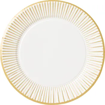 Tallrik Guld 26cm 8-p ICA.