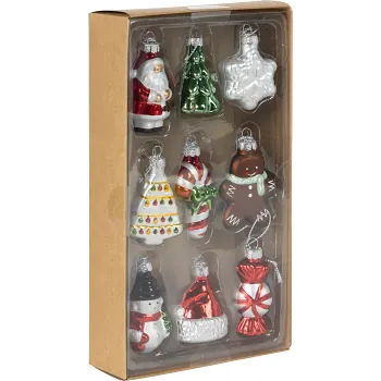 Julgranshängen 9-p figurer Nordic Season.