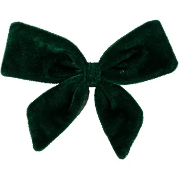 Rosett sammet 15 cm 3p grön Nordic Season.