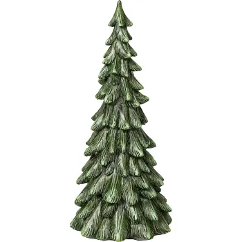 Julgran 24cm polyresin Nordic Season.