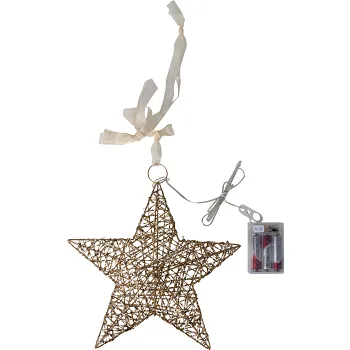Metallsjärna 25x25 cm Nordic Season.