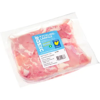 Kycklinglårfilé Färsk Mörad 720g ICA Basic.