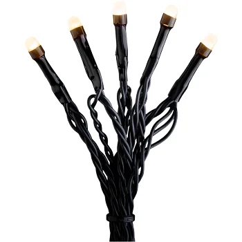 Ljusslinga 100 LED amber Konstsmide.