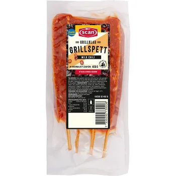 Grillspett Färsk Mild Chili 400g Scan.