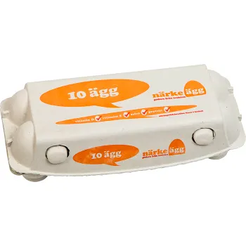Ägg Frigående M/L 10-p Närke Ägg.
