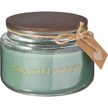 Doftljus Mina grön ICA.