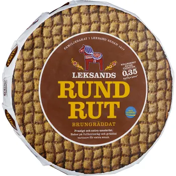 Rundrut brungräddat 700g Leksands Knäckebröd.