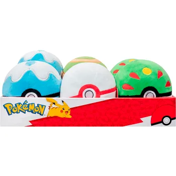 Mjukis Pokeball 10cm 1-p.