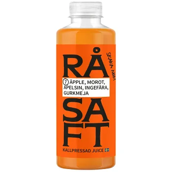Juice Äpple Morot Apelsin 700ml Råsaft.