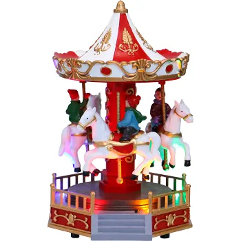 Speldosa Karusell 18,8cm Festive.