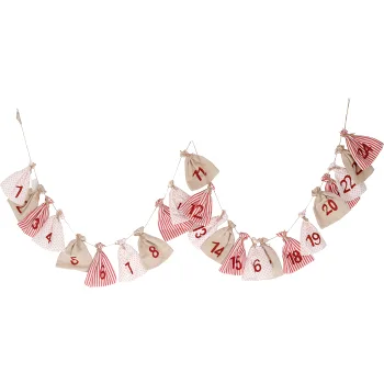 Adventskalender 1-24 200cm Festive.
