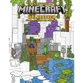 Minecraft: Den officiella målarboken - skapa, utforska.