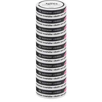 No.8 Raspberry Liqorice Stock Après.