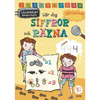 LasseMajas detektivbyrå lär dig siffror och räkna.