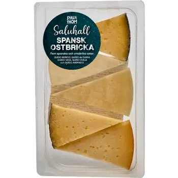 Ostbricka Saluhall Spansk 175g Paul och Thom.