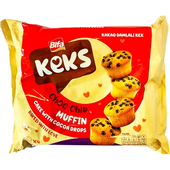 Muffin Choc Chip 200g Bifa.