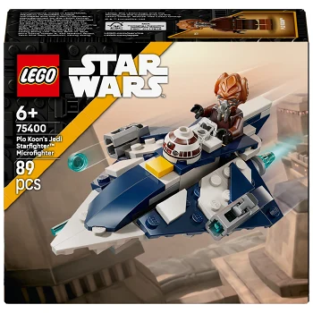 LEGO Star Wars Plo Koon's Jedi Starfighter Microfighter 75400.