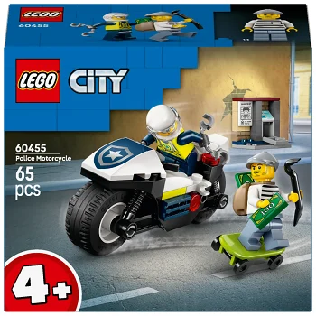 LEGO City Polisens motorcykeljakt 60455.