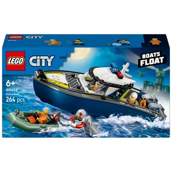 LEGO City Polisens båtjakt 60456.