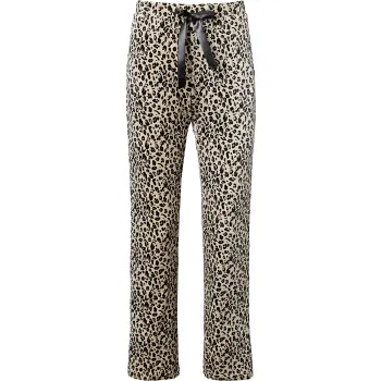 Velourbyxa beige/svart leo M mywear.