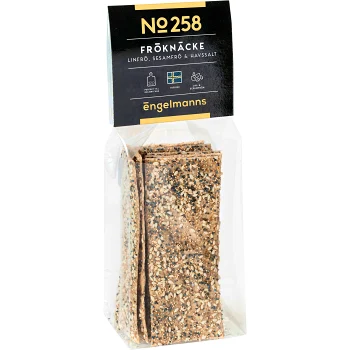 Knäckebröd Med Linfrö Och Sesamfrö 90g Engelmanns.