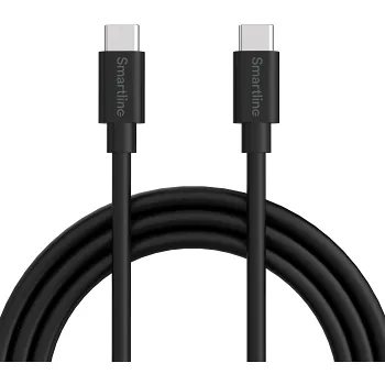 USB-C till USB-C 1m svart Smartline.