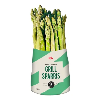 Grillsparris Grön 500g Klass 1 ICA.