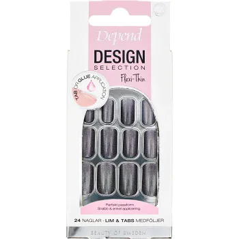 Lösnaglar Design Selection Graphite Shimm 1 Styck Depend.