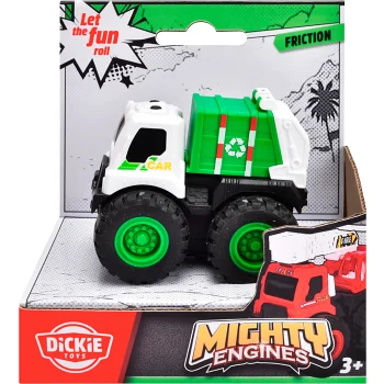 Arbetsfordon Mighty Engines 1-p 8,5cm Dickie Toys.